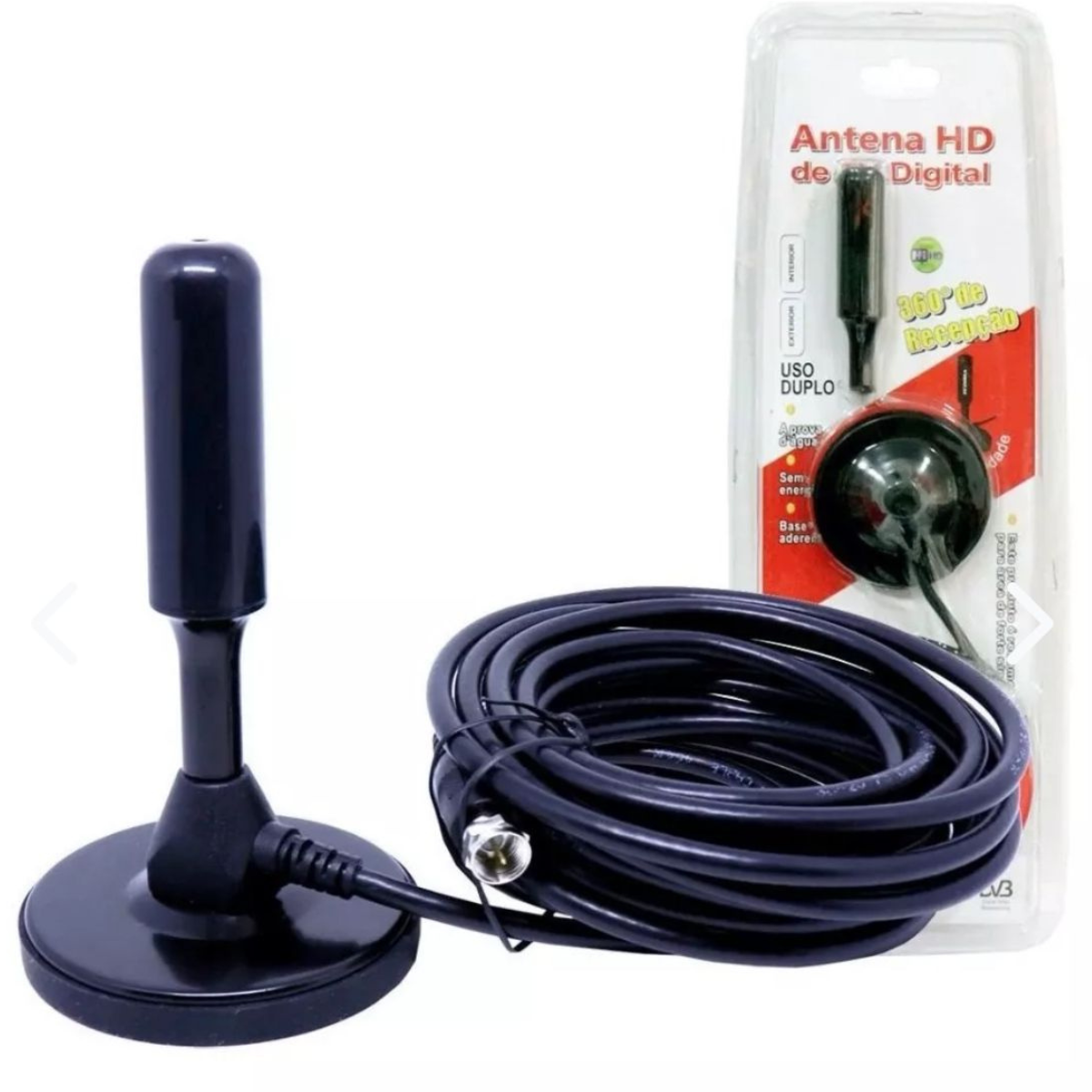 Antena Hdtv De Interior Con Amplificador