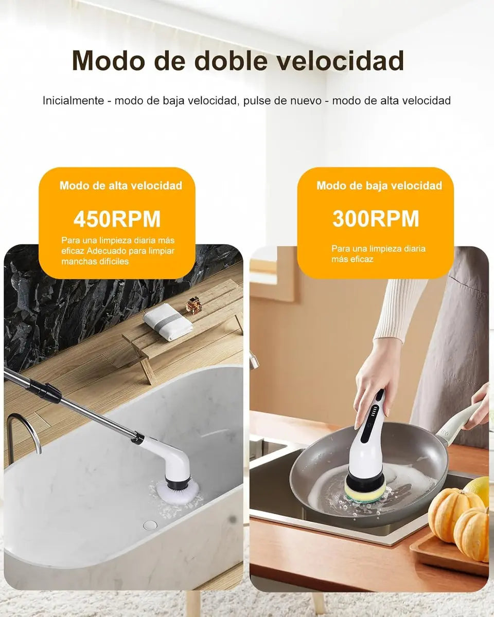Cepillo eléctrico con dos velocidades