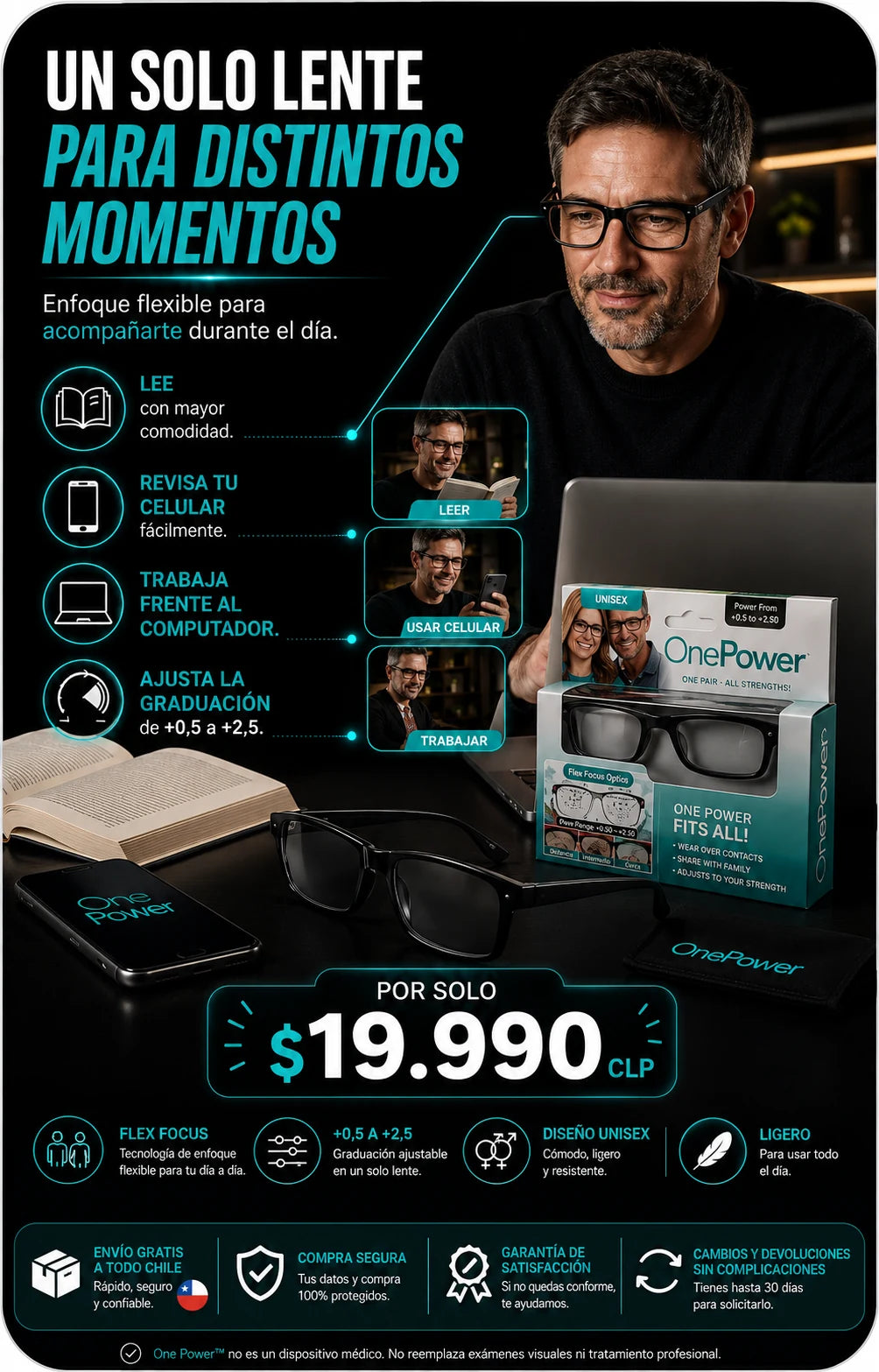 Lentes de enfoque flexible